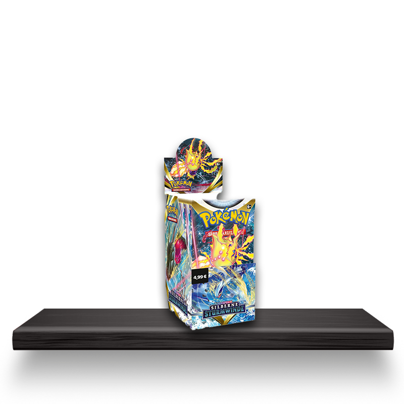 Pokémon Silberne Sturmwinde 18er Display