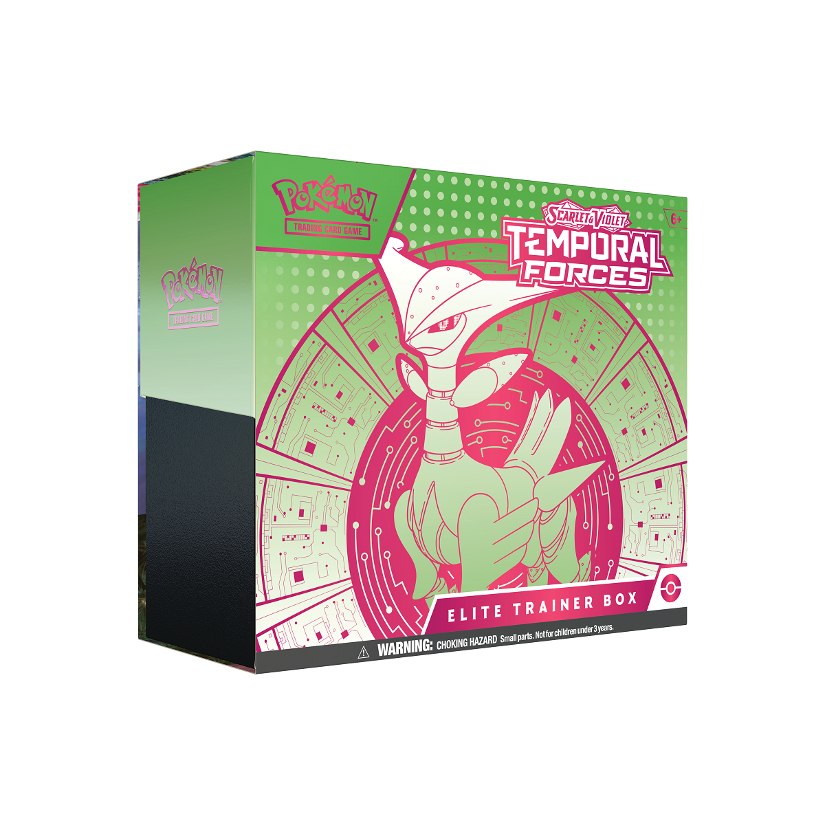 Pokemon Scarlet&Violet Temporal Forces Elite Trainer Box Iron Leaves